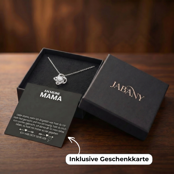 Liebesknoten Halskette - An meine Mama