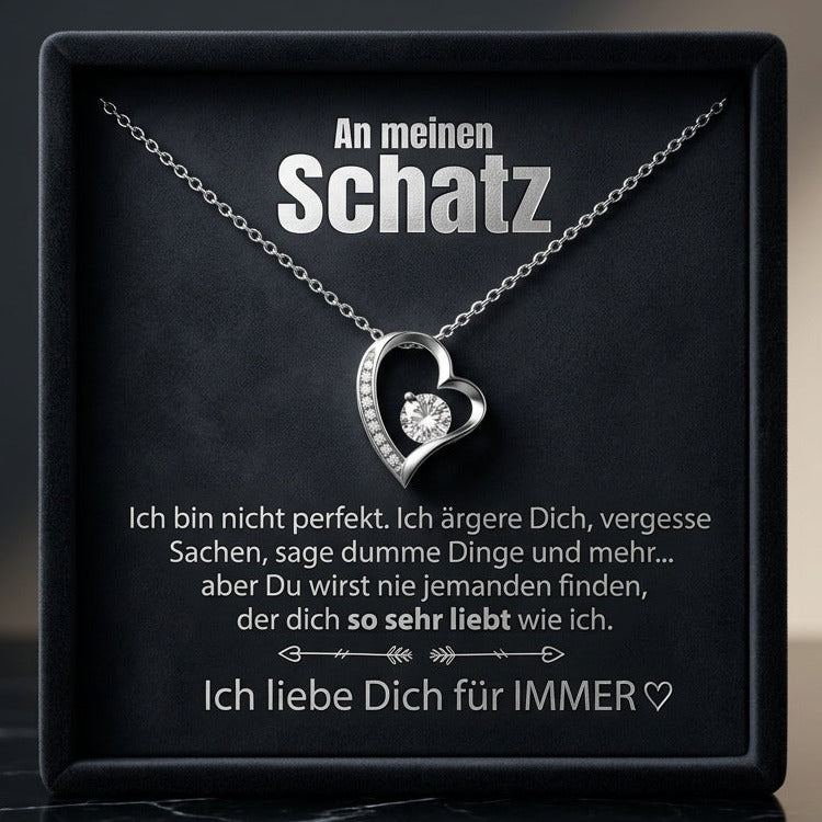 Jabany - Halskette an meinen Schatz S925 Silber