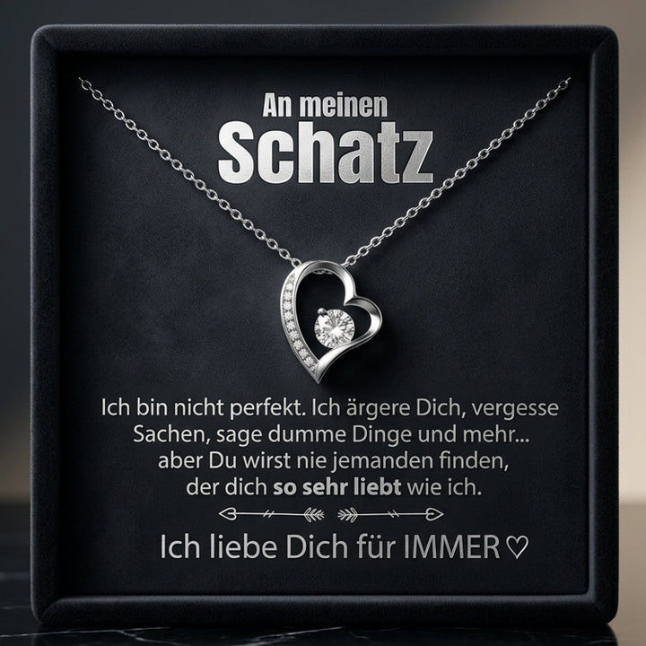 Jabany - Halskette an meinen Schatz S925 Silber